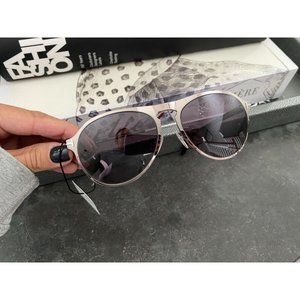 TOM FORD SILVER AVIATOR FT0525